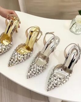 Daimond stiletto heel