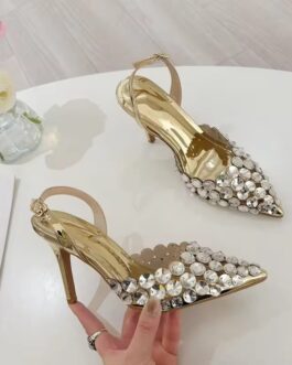 Daimond stiletto heel